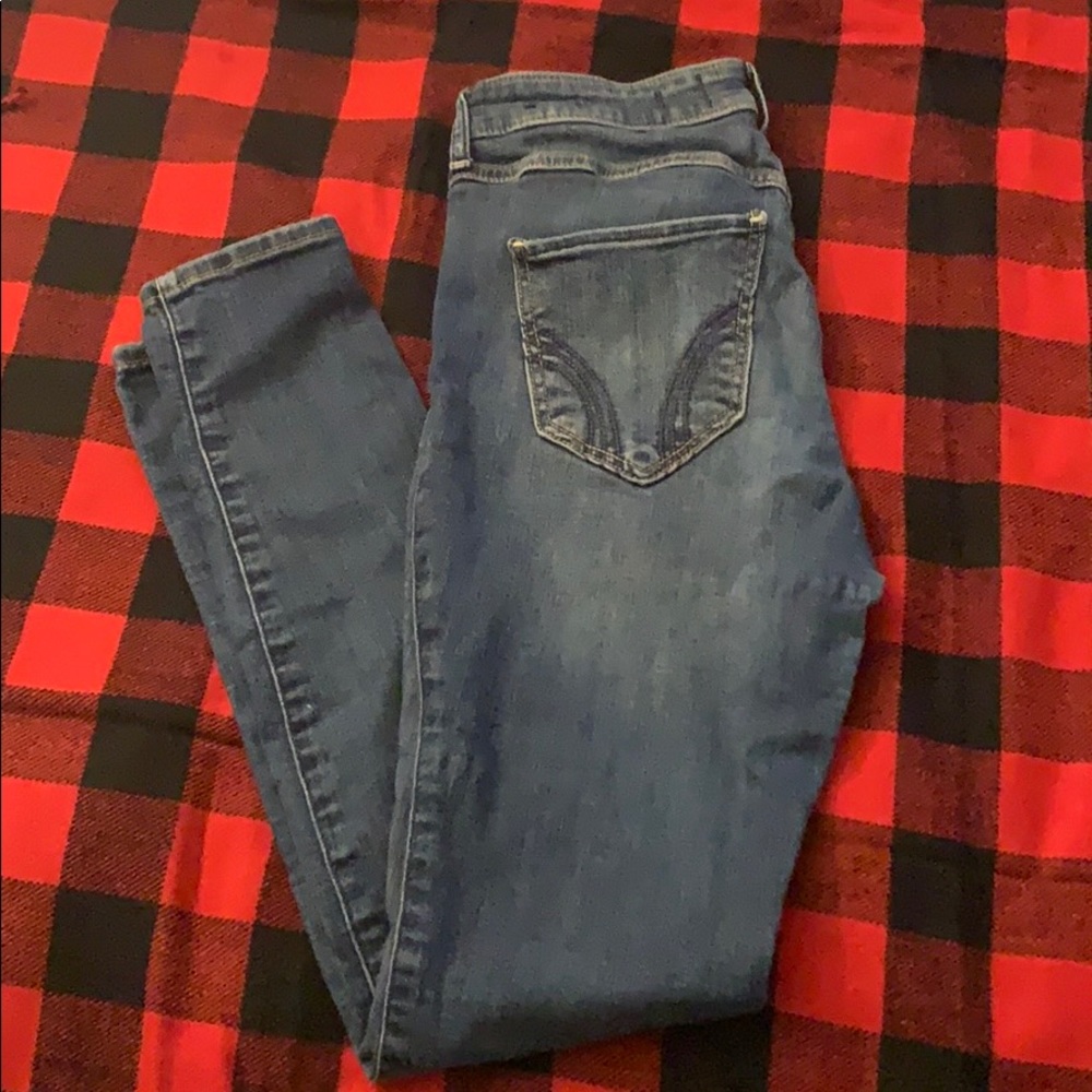 Hollister high rise skinny jeans